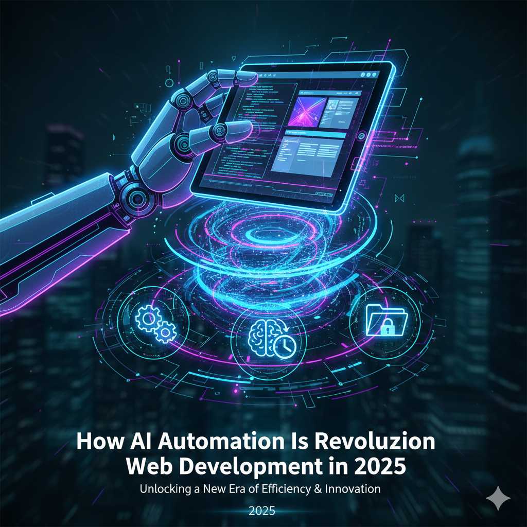How AI Automation Is Revolutionizing Web Development in 2025