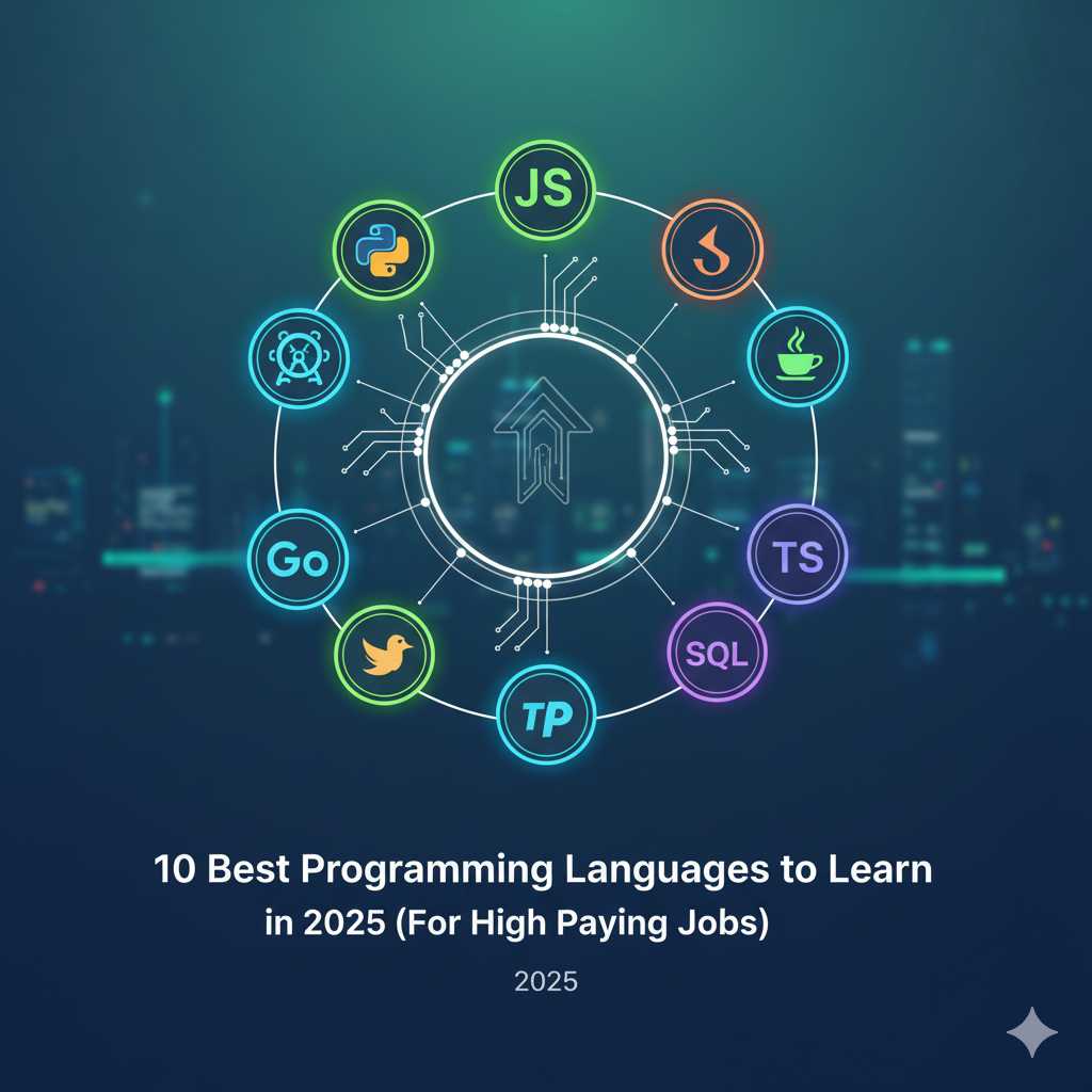 10 Best Programming Languages to Learn in 2025 (For High Paying Jobs)