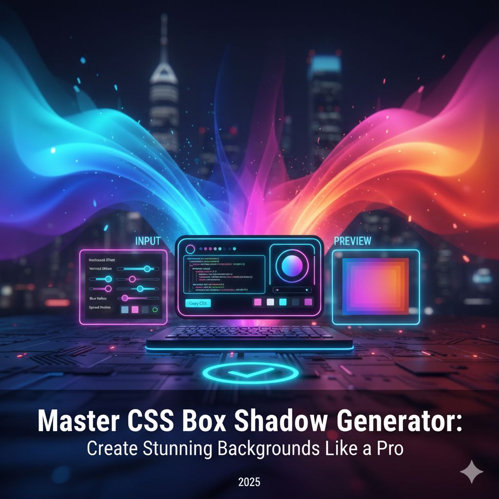 Master CSS Box Shadow Generator: Create Realistic Shadows Like a Pro