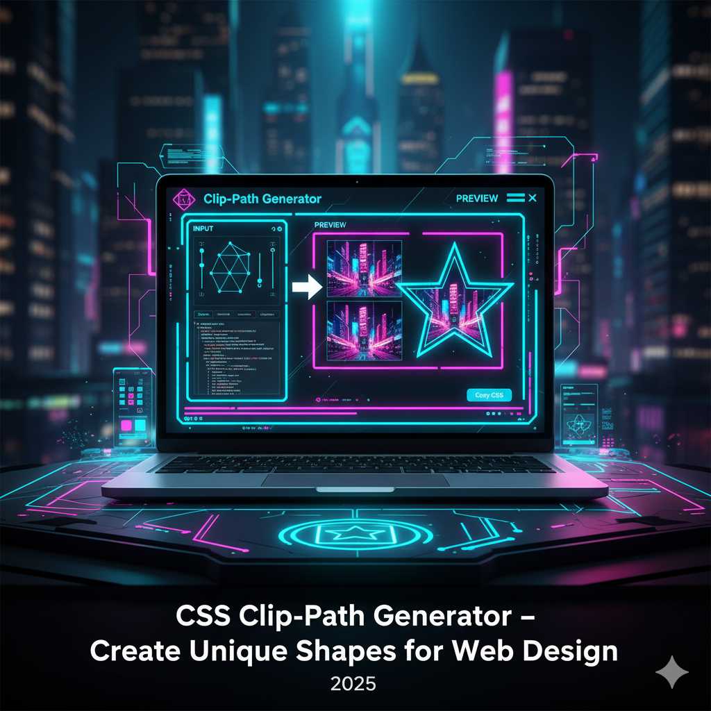 CSS Clip-Path Generator – Create Unique Shapes for Web Design