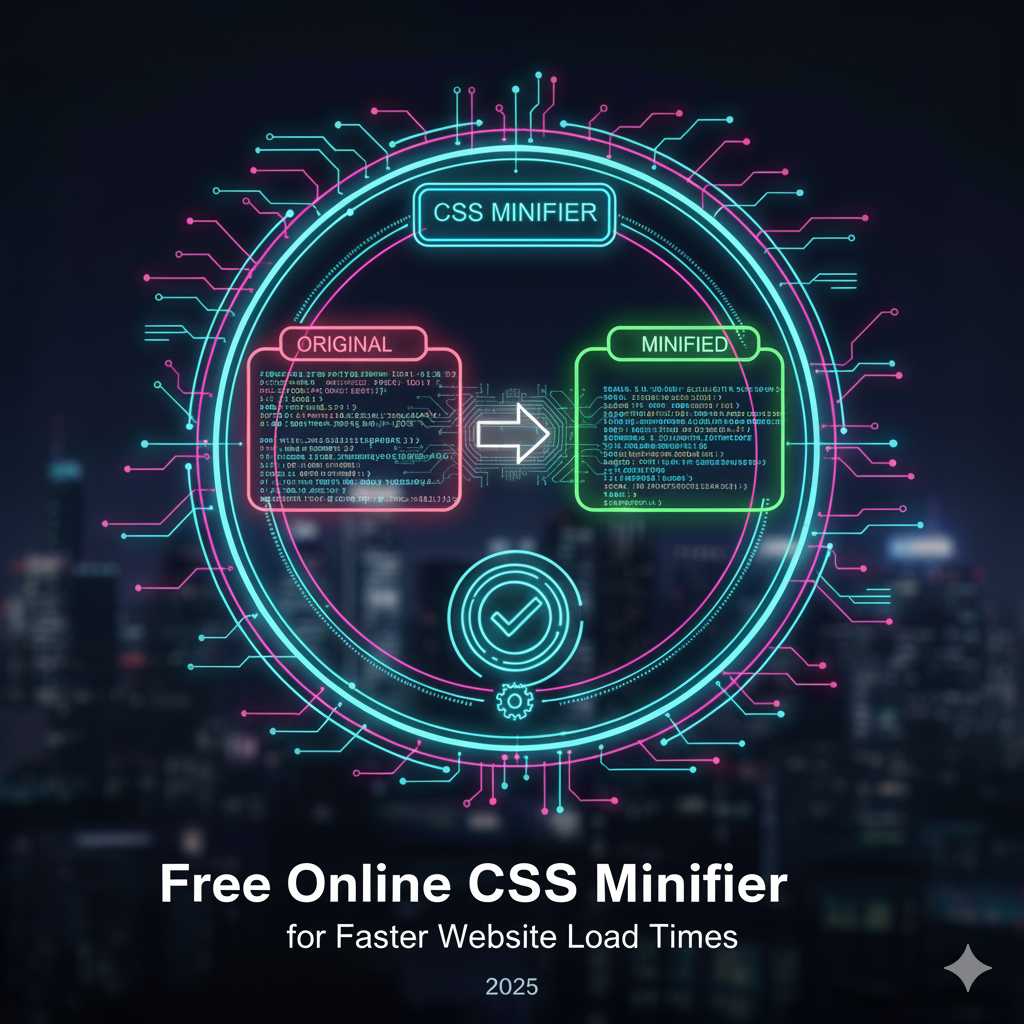 Free Online CSS Minifier for Faster Website Load Times
