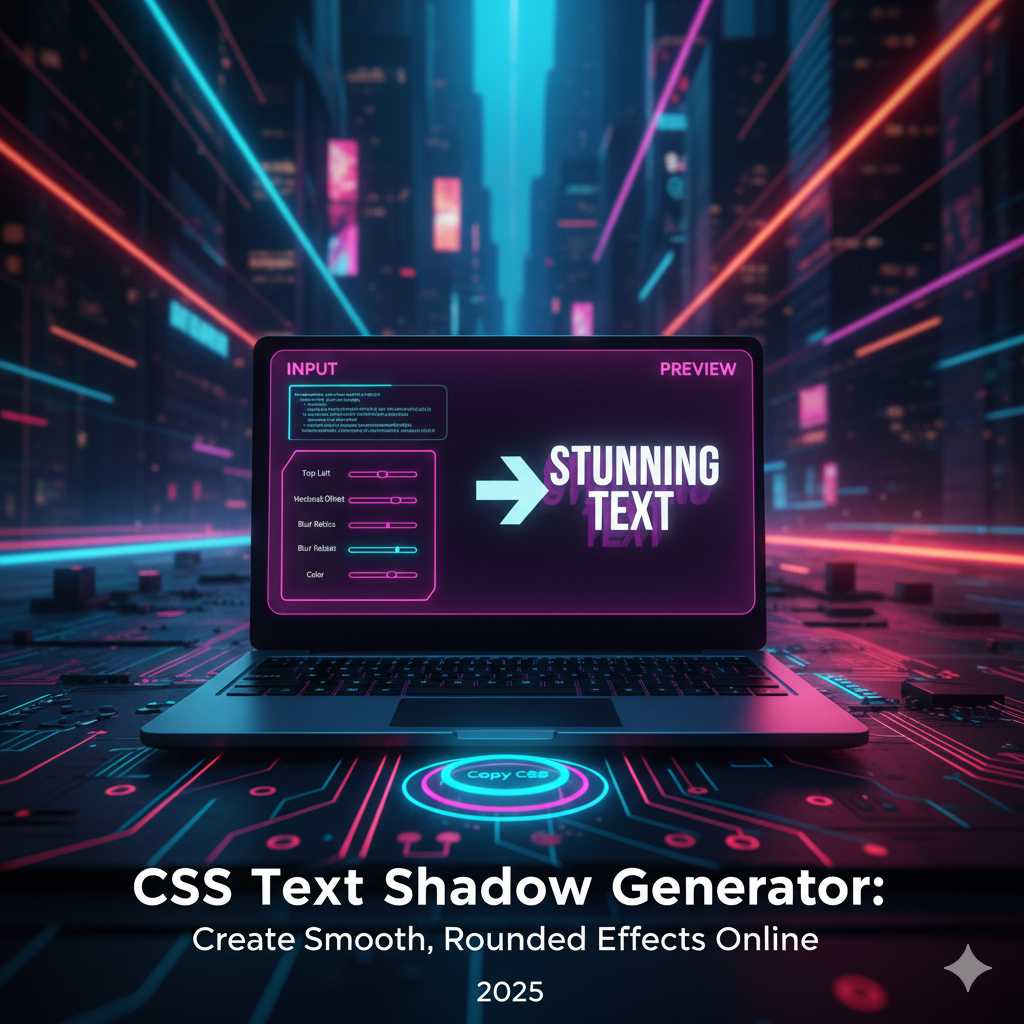 CSS Text Shadow Generator: Create Stunning Text Effects Online