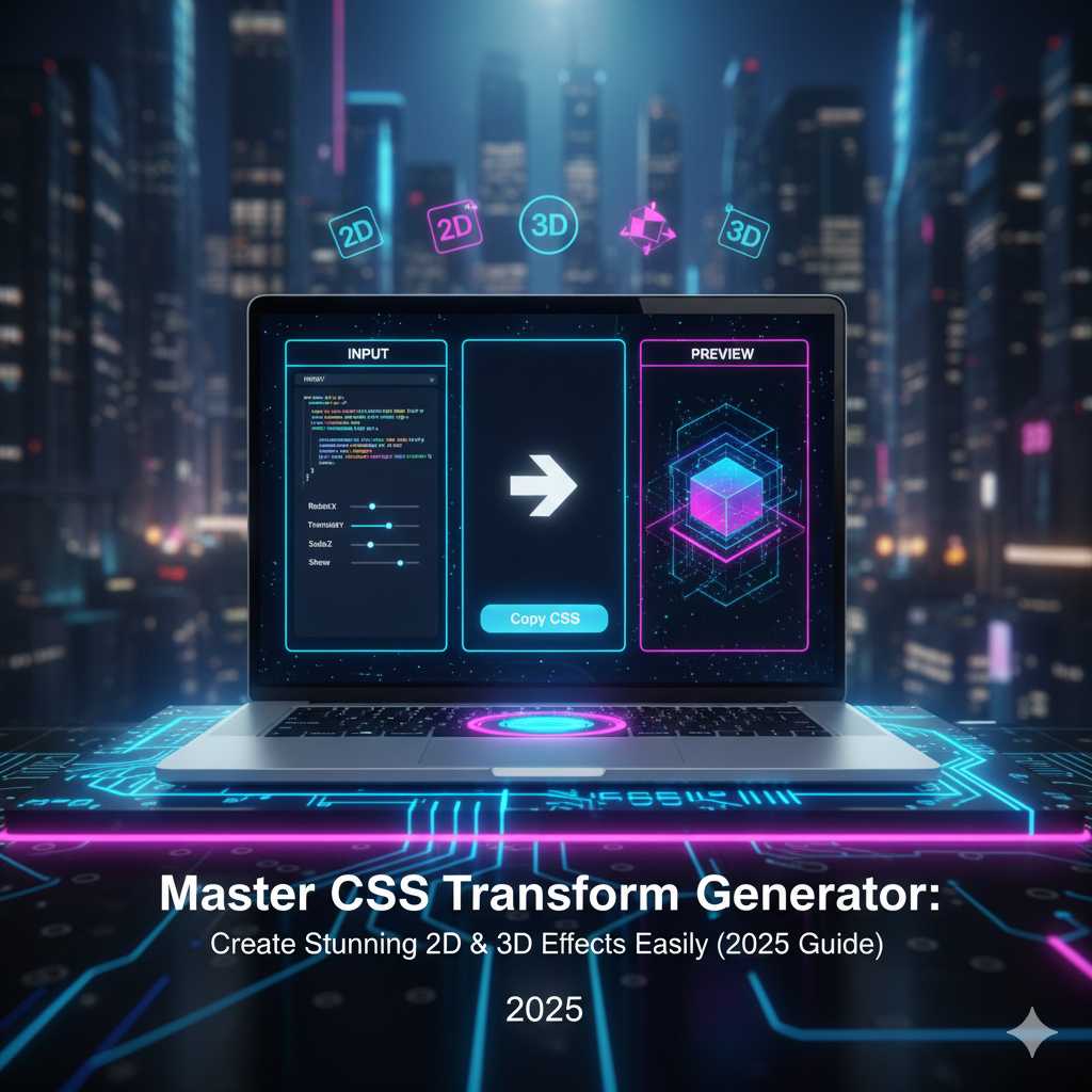 Master CSS Transform Generator: Create Stunning 2D & 3D Effects Easily (2025 Guide)