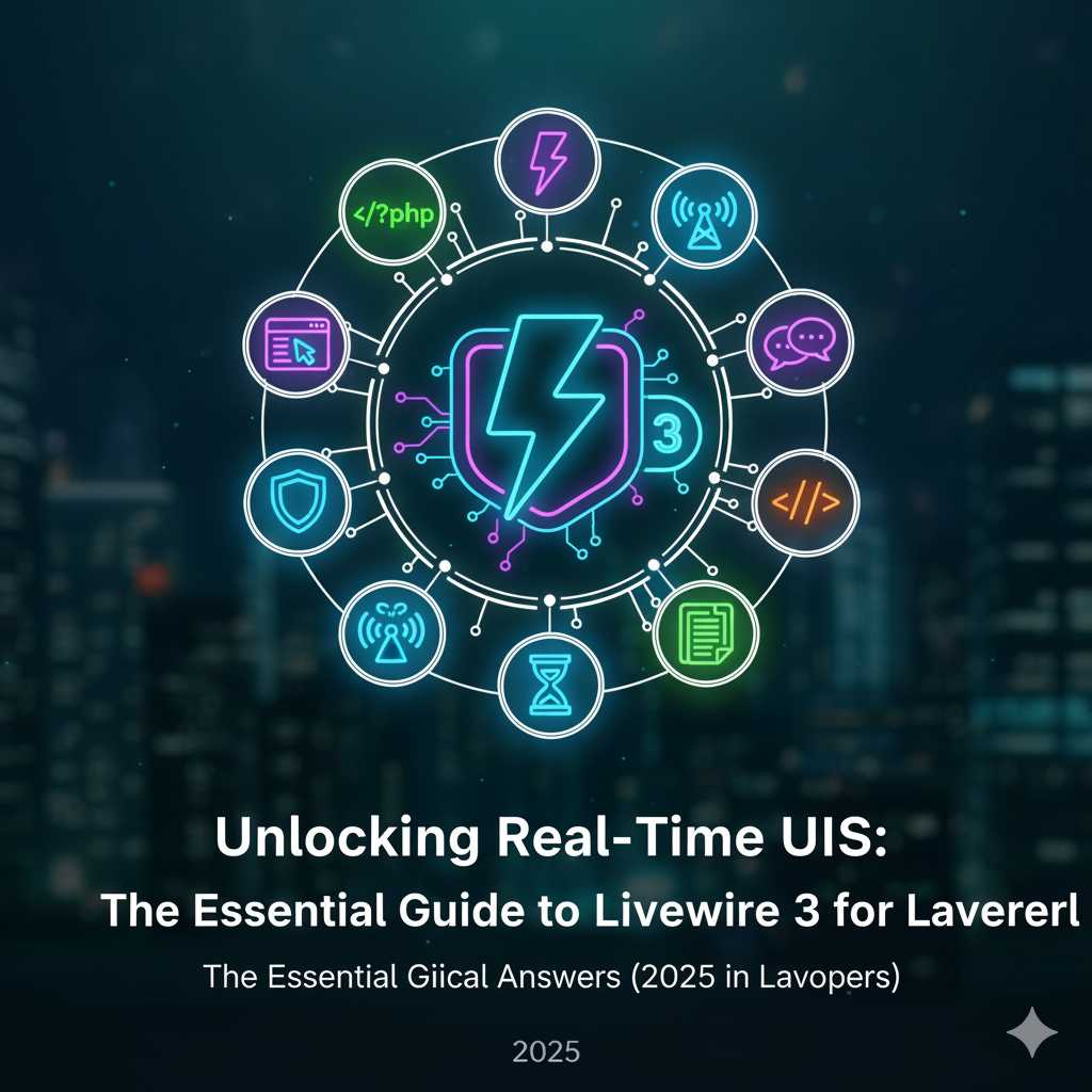 Unlocking Real-Time UIs: The Essential Guide to Livewire 3 for Laravel Developers