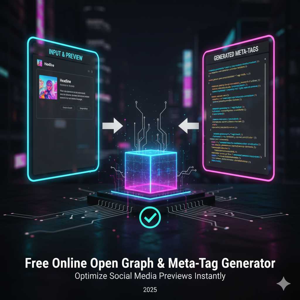 Free Online Open Graph & Meta-Tag Generator – Optimize Social Media Previews Instantly