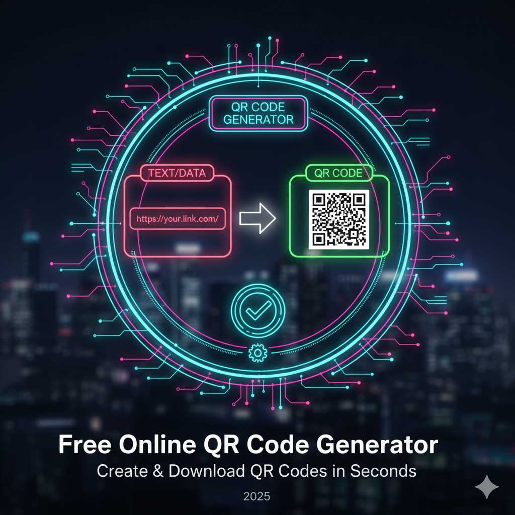Free Online QR Code Generator – Create & Download QR Codes in Seconds