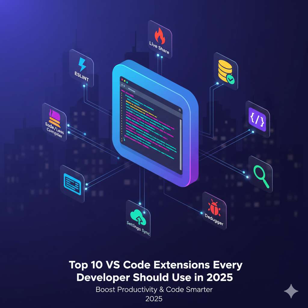 Top 10 VS Code Extensions Every Developer Should Use in 2025