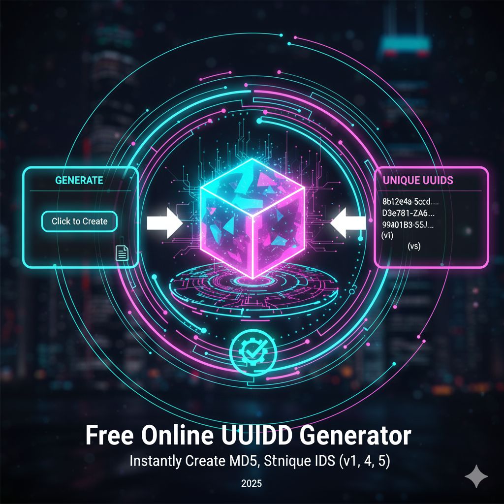 Free Online UUID Generator – Instantly Create Unique IDs (v1, v4, v5)